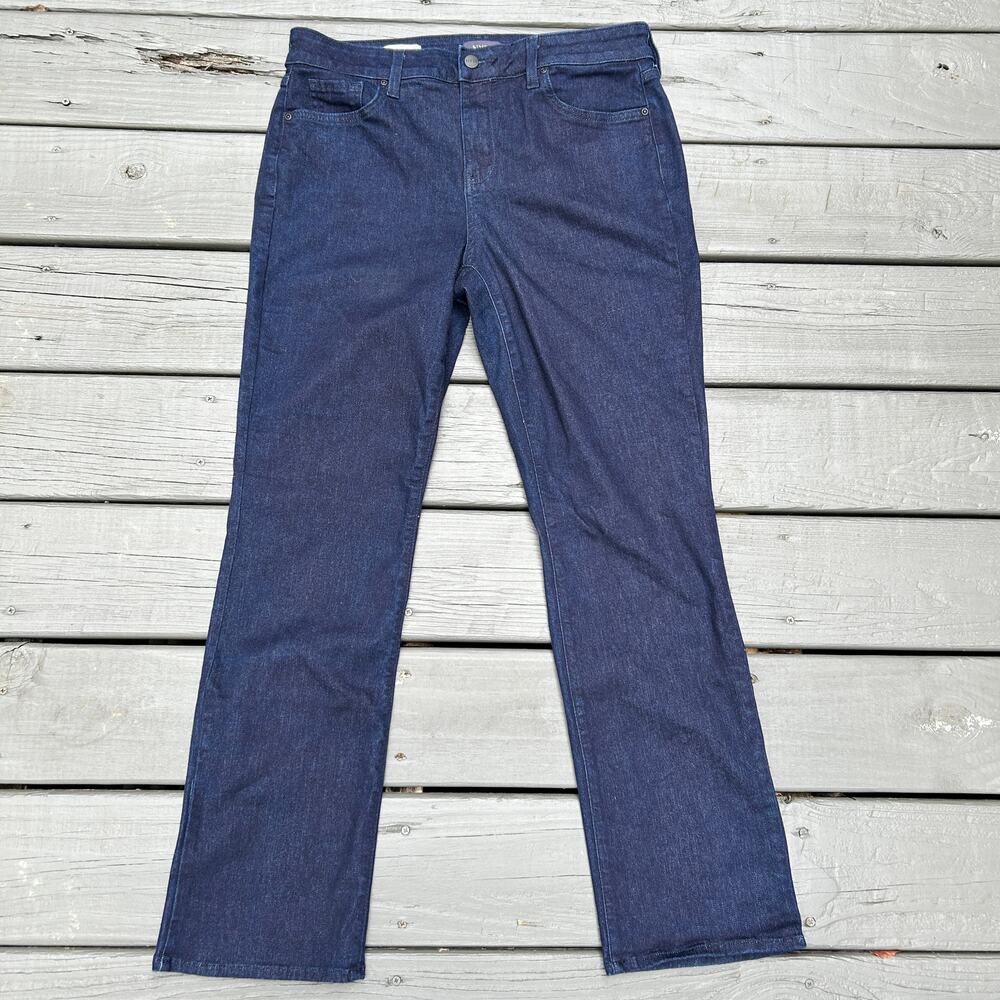 NYDJ Not Your Daughter's Jeans Marilyn Straight Blue Jeans Size 14 - Picture 2 of 9